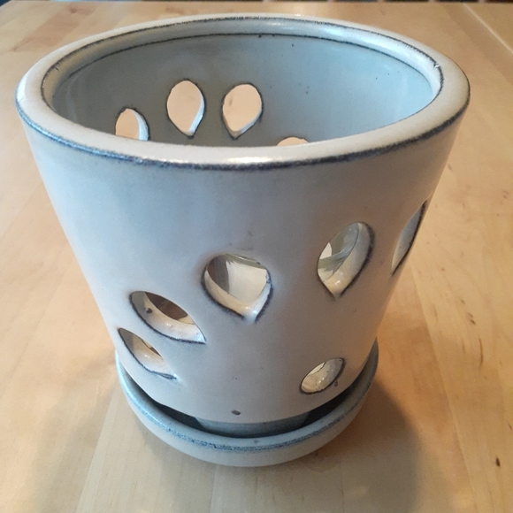 Ceramic Candle Lantern & Candles - Picture 5 of 8